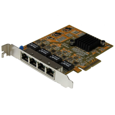 Startech 4-Port PCIe Gigabit Network Adapter Card kábel és adapter
