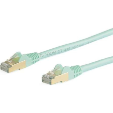 Startech 6ASPAT7MAQ hálózati kábel Türkizkék 7 M Cat6a S/UTP (STP) kábel és adapter