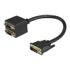 Startech .com 1 ft DVI-D to 2x DVI-D Digital Video Splitter Cable - M/F (DVISPL1DD) - video splitter - 30.5 cm (DVISPL1DD) - DVI összekötő