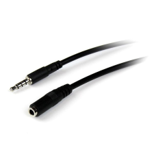Startech .com 1m 3.5mm/3.5mm audio kábel Fekete (MUHSMF1M) kábel és adapter