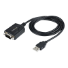 Startech .com 1P3FPC-USB-SERIAL csatlakozó átlakító DB-9 USB Type-A (4 pin) USB 2.0 Fekete (1P3FPC-USB-SERIAL)