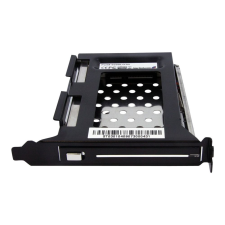 Startech .com 2.5in SATA Removable Hard Drive Bay for PC Expansion Slot - Storage bay adapter - black - S25SLOTR - storage bay adapter (S25SLOTR) hűtés