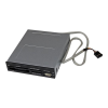 Startech .com 3.5in Front Bay 22-in-1 USB 2.0 Internal Multi Media Memory Card Reader with Simultaneous Access - CF/SD/MMC/MS/xD - Black (35FCREADBK3) - card reader - USB 2.0 (35FCREADBK3)
