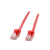 Startech .com 45PAT3MRD hálózati kábel Vörös 3 M Cat5e U/UTP (UTP) (45PAT3MRD)