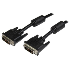 Startech .com 5m DVI-D M/M DVI kábel Fekete (DVIDSMM5M) kábel és adapter