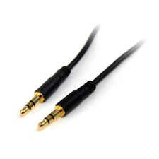 Startech .com Audio kábel - 91.44 cm fekete audió/videó kellék, kábel és adapter