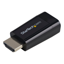 Startech .com Compact HDMI to VGA Adapter Converter - Ideal for Chromebooks Ultrabooks & Laptops - 1920x1200/1080p - video adapter - HDMI / VGA - 4.5 cm (HD2VGAMICRO) kábel és adapter