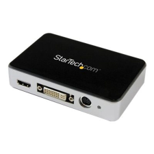 Startech .com HDMI Video Capture Device - 1080p - 60fps Game Capture Card - USB Video Recorder - with HDMI DVI VGA (USB3HDCAP) - video capture adapter - USB 3.0 (USB3HDCAP) kábel és adapter