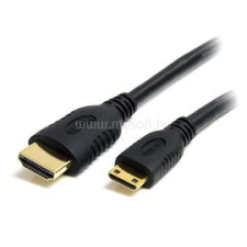 StarTech com Mini HDMI to HDMI Cable with Ethernet 4K 30Hz 1m (HDACMM1M) kábel és adapter
