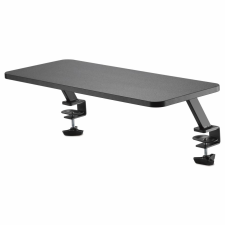 Startech .com MNRISERCLMP asztali TV konzol 81,3 cm (32") Fekete (MNRISERCLMP) tv állvány és fali konzol