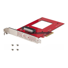 Startech .com PEX4SFF8639U3 csatlakozókártya/illesztő Belső U.3 (PEX4SFF8639U3) hűtés