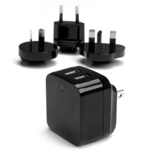 StarTech com StarTech.com 2xUSB utazó adapter (USB2PACBK) (USB2PACBK) kábel és adapter