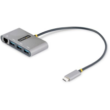 StarTech com StarTech.com 3 portos USB/Ethernet Combo HUB USB 3.2 (Gen 1) (HB30C3A1GEA2) (HB30C3A1GEA2) hub és switch