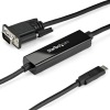 StarTech com StarTech.com CDP2VGAMM1MB 1 M USB C-típus VGA (D-Sub) Fekete