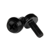 StarTech com Startech.com M6 x 12mm - Mounting Screws csavar 100db fekete (CABSCRWSM62B)