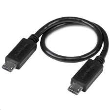 StarTech com StarTech.com Micro USB kábel fekete (UUUSBOTG8IN) (UUUSBOTG8IN) kábel és adapter