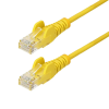StarTech com StarTech.com N6PAT250CMYLS hálózati kábel Sárga 2,5 M Cat6 U/UTP (UTP)