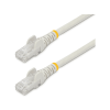 StarTech com STARTECH.COM RJ-45 CAT6 Ethernet UTP patch kábel, 3 méter, fehér (N6PATC3MWH)