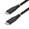 StarTech com StarTech.com USB2CC30CMNCBR USB kábel USB 2.0 0,3 M USB C Fekete