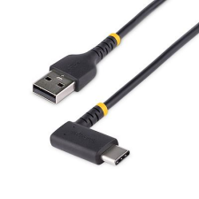 StarTech com Startech.com USB-A - USB Type-C (hajlított) adat- és töltőkábel 1m fekete (R2ACR-1M-USB-CABLE) (R2ACR-1M-USB-CABLE) kábel és adapter