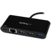 StarTech com StarTech.com USB/Ethernet Combo Hub  (HB30C3AGEPD) (HB30C3AGEPD)
