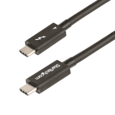 Startech .com TBLT4MM1M Thunderbolt kábel 1 M 40 Gbit/s Fekete (TBLT4MM1M) kábel és adapter