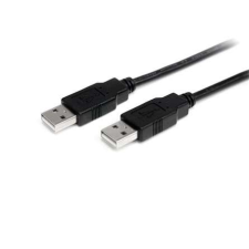 Startech .com USB2AA2M USB kábel USB 2.0 2 M USB A Fekete kábel és adapter