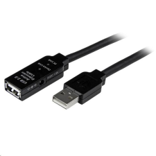 Startech .com USB hosszabbító kábel fekete (USB2AAEXT15M) (USB2AAEXT15M) kábel és adapter