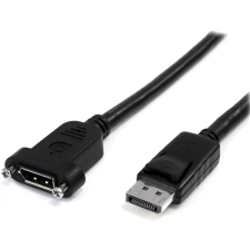 Startech DisplayPort Hosszabbító Fekete 90cm DPPNLFM3PW kábel és adapter