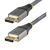 Startech DisplayPort v1.4 - DisplayPort kábel 3m Fekete/Szürke