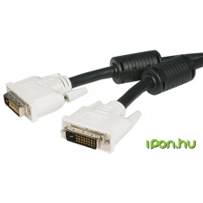 Startech DVI-D Összekötő Fekete 5m DVIDDMM5M kábel és adapter