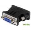 Startech DVI-I VGA/D-Sub Átalakító Fekete 5cm DVIVGAMFB10P