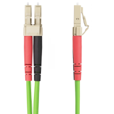 Startech Fiber Optic LC Összekötő Zöld 2m LCLCL-2M-OM5-FIBER kábel és adapter