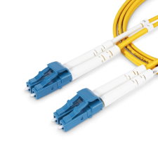 Startech Fiber Optic LC/UPC Összekötő Sárga 20m SMDOS2LCLC20M kábel és adapter