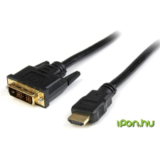 Startech HDMI DVI-D Átalakító Fekete 3m HDDVIMM3M kábel és adapter