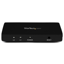Startech HDMI Elosztó Fekete 15cm ST124HD4K kábel és adapter