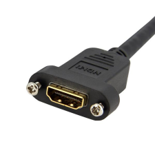 Startech HDMI Kábel Startech HDMIPNLFM3 Fekete audió/videó kellék, kábel és adapter