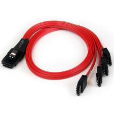Startech - Internal Mini SAS to 4xSATA Reverse Cable kábel és adapter
