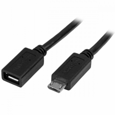 Startech Kábel Micro USB Startech USBUBEXT50CM Fekete kábel és adapter
