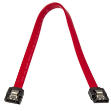 Startech LSATA12 SATA (anya - anya) 0.3m - Piros kábel és adapter