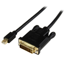Startech MDP2DVIMM6BS mini DisplayPort - DVI (Apa-Apa) Adapterkábel 1.8m - Fekete kábel és adapter
