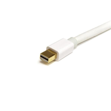 Startech MDPMM3MW Mini DisplayPort (apa - apa) 3m - Fehér kábel és adapter