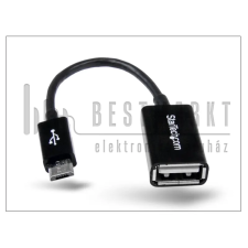 Startech Micro USB Átalakító Fekete 12cm UUSBOTG kábel és adapter