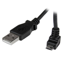 Startech - Micro USB Cable - A to Up Angle Micro B - 2M kábel és adapter