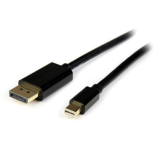 Startech Mini DisplayPort - DisplayPort Kábel Startech MDP2DPMM4M Fekete 4 m kábel és adapter