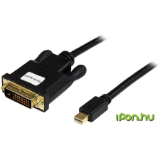 Startech Mini DisplayPort DVI-D Átalakító Fekete 1.8m MDP2DVIMM6B kábel és adapter