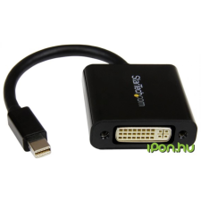 Startech Mini DisplayPort DVI-I Átalakító Fekete 17cm MDP2DVI3 kábel és adapter