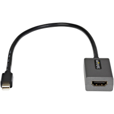 Startech Mini DisplayPort HDMI Átalakító Fekete 38cm MDP2HDEC kábel és adapter