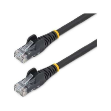 Startech N6LPATCH7MBK hálózati kábel Fekete 7 M Cat6 U/UTP (UTP) kábel és adapter