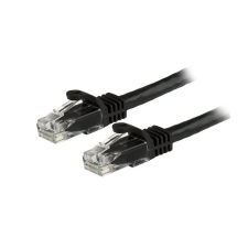 Startech - N6PATC2MBK UTP CAT6 Patch kábel 2m Fekete kábel és adapter